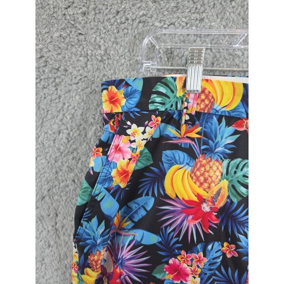 HRESKI Men's Tropical Fruits Design Golf Shorts Colorful Lightweight Size 38 - Picture 2 of 12